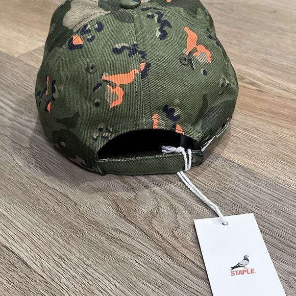 Staple Camo Camouflage NWT Hat Cap Strapback Adjustable Men Streetwear Skater - Picture 4 of 8